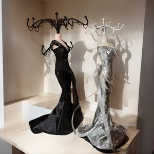 Vintage Sexy Jewelry Displays Bundle of Two